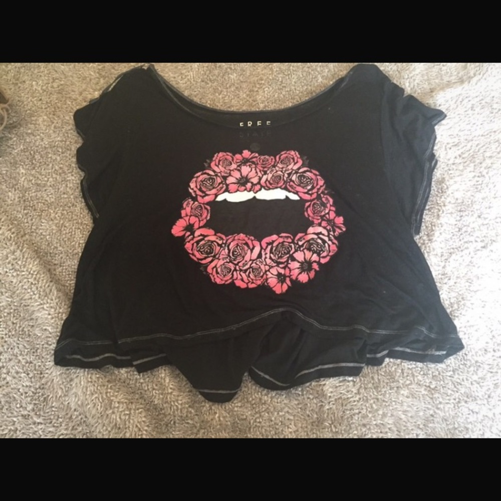 FREE STATE Flower Lip Shirt